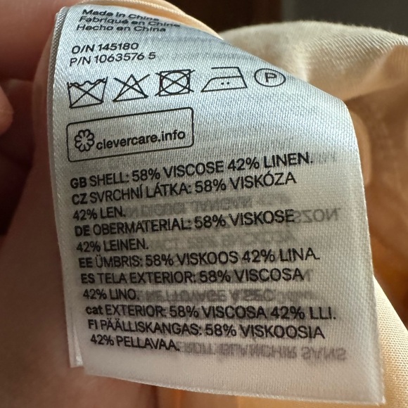 NWT H&M linen blend blazer - Picture 4 of 5